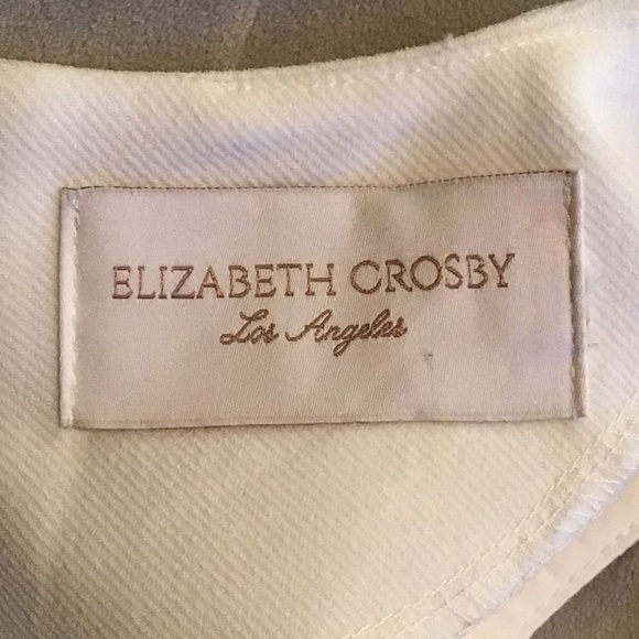 NWOT Elizabeth Crosby Beautiful Belted Tie Waisted Dress - Picture 5 of 5